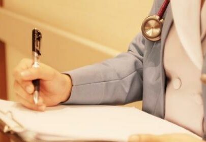 medical professional at work